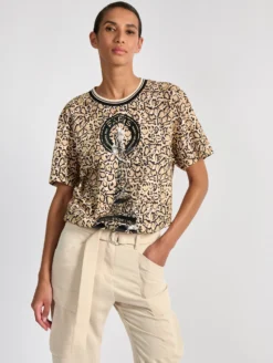 Tee-shirt Imprimé Bengale Barbara Bui X PSG -barbarabui Soldes Magasin 031 1152