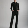 Combinaison Pantalon En Jersey Milano Noire