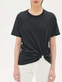 Tee-shirt En Jersey De Coton Noir Détail Bijou 9 Tee-shirt En Jersey De Coton Noir Détail Bijou -barbarabui Soldes Magasin B1464ZMA 10 additional 3