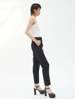 Pantalon Roxy En Crêpe Noir -barbarabui Soldes Magasin B1611EEA 10 additional 1