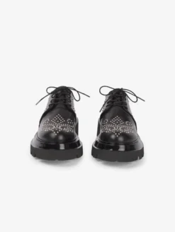 Richelieus En Cuir Noir Clouté -barbarabui Soldes Magasin C5135ABC 10 image 2 19a7ef21 64af 461d a168 0331a8b5dcfe