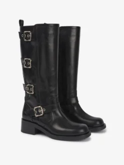 Bottes Biker Multiboucles En Cuir Noir -barbarabui Soldes Magasin C5156BCC 10 image 5 65872881 225f 48c5 a03b 9dcc6452c139