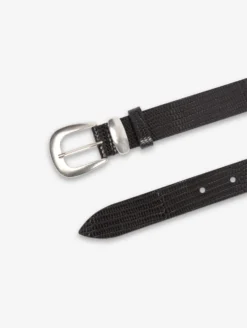 Ceinture Fine En Lézard Noir -barbarabui Soldes Magasin C6911SLC 10 image 2 003edd28 6d86 4f96 82ee 6e5636013db4