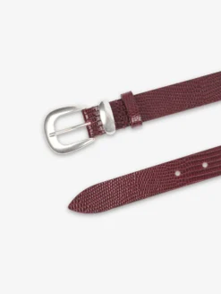 Ceinture Fine En Lézard Bordeaux -barbarabui Soldes Magasin C6911SLC 33 image 2 7d664fc9 3849 43a6 ba8d a3c92b577475