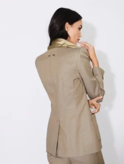 Veste De Costume En Denim Lavé Tilleul -barbarabui Soldes Magasin D1203BLF 27 image 2 286e0431 98f4 4c3d a56d af50fa846458