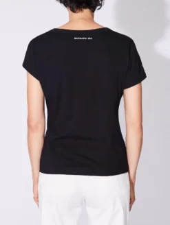 Tee-shirt Drapé En Jersey De Coton Noir -barbarabui Soldes Magasin D1461ZMA 10 image 3 43099048 8fee 453b bf77 12e857e4c2a2