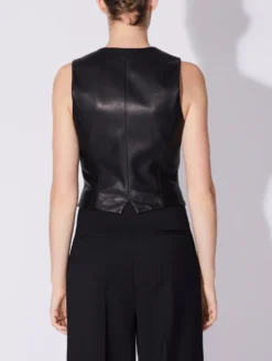 Gilet De Costume En Agneau Plongé Noir -barbarabui Soldes Magasin D1485KUL 10 image 5 16e21a9b f641 47f5 aa07 a37ce3f33228