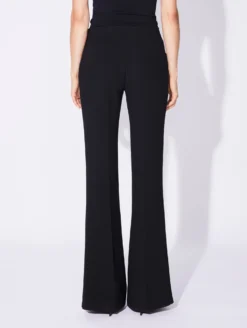 Pantalon Coupe Flare En Crêpe Noir à Boucle Bijou -barbarabui Soldes Magasin D1615EEA 10 image 5 78323410 dd42 4071 bca6 df7e3505769b