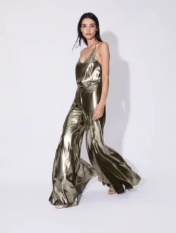 Pantalon Jupe Fendu En Lamé Gold -barbarabui Soldes Magasin D1628RTL 75 image 4 824a5706 f59b 4cf3 8708 40029ad12394