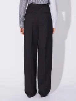 Pantalon à Plis Taille Haute En Laine Stretch Noir 10 Pantalon à Plis Taille Haute En Laine Stretch Noir -barbarabui Soldes Magasin D1630AEG 10 image 5 8d7c83ff 6634 4587 85a0 c3f2db996f2e