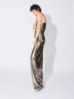 Pantalon Large à Pli En Lamé Gold -barbarabui Soldes Magasin D1630RTL 75 image 3 080028be 6a94 4ce8 9d86 bc3e7e72f251