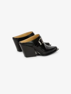 Mules Bout Fermé En Cuir Noir -barbarabui Soldes Magasin D5146ABC 10 image 3 ce939678 d3bb 4446 86dc 0eb9339f815b