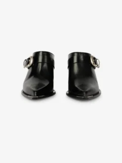 Mules Bout Fermé En Cuir Noir -barbarabui Soldes Magasin D5146ABC 10 image 4 0f3e9280 ba14 4582 af86 3ef7c48822ab