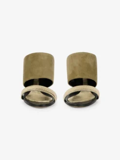 Mules à Talon En Daim Tilleul Et Cuir Or -barbarabui Soldes Magasin D5236CVD 27 image 4 593746d0 ad34 40c0 90c3 8b766836c01e