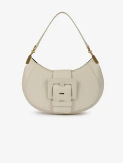 Sac "Kiss Me" En Cuir Ivoire