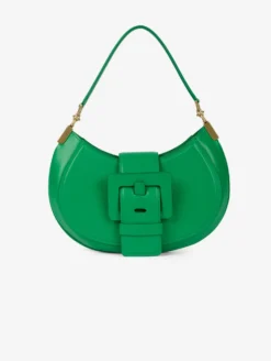 Sac "Kiss Me" En Cuir Vert