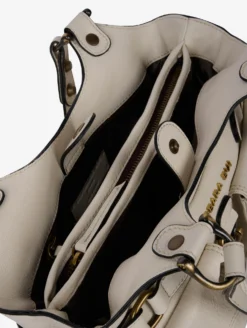 Sac "BB Re-edition" En Cuir Ivoire -barbarabui Soldes Magasin D6720MRT 21 image 4