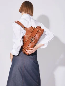 Sac "BB Re-edition" En Cuir Noisette -barbarabui Soldes Magasin D6720VVD 28 image 2 d03a20dc 6edf 42e4 9f6f 312527ccd8c0