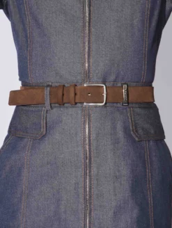 Ceinture Moyenne En Daim Chocolat -barbarabui Soldes Magasin D6914CVD 48 image 3 068b5b17 7d17 43df b8fa 638543f37ea0