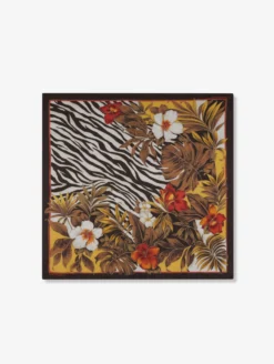 Foulard En Soie à Imprimé Tropical -barbarabui Soldes Magasin D9010DSB 2822 image 4 b27e500c 09c6 4a73 882b 730f423b0c7f
