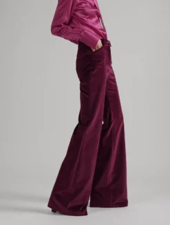 Pantalon De Costume Bootleg En Velours Grenade -barbarabui Soldes Magasin E1619EHK 53 3 25613e78 ce34 415c 929b f086c690a3fd