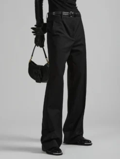 Pantalon Taille Basse En Gabardine De Laine Noir -barbarabui Soldes Magasin E1628AEG 10 4 d43fa4f8 6fa2 4b74 b5fe 33318229c06d