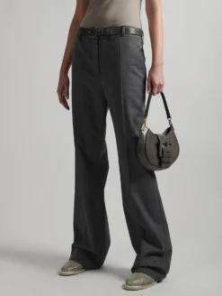 Pantalon Taille Basse En Gabardine De Laine Gris -barbarabui Soldes Magasin E1628AEG 29 3 7a1653f8 206d 4b4a bb6d 8e2e1b779428