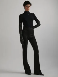 Caleçon Bootleg En Jersey Milano Noir