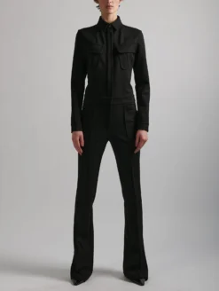 Combinaison Pantalon En Jersey Milano Noire -barbarabui Soldes Magasin E1651AMA 10 additional