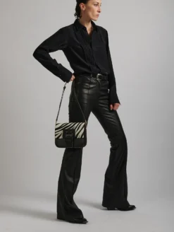 Sac "Touch Me" En Cuir Noir Et Pony Zèbre -barbarabui Soldes Magasin E1682KUL 10 5 ad2fd58d 412c 4cc9 9150 44db3ddb902b