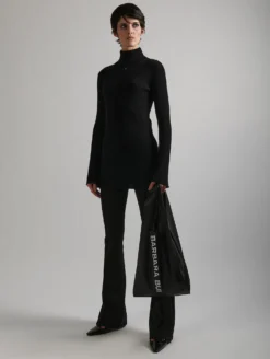 Tunique à Col Roulé En Laine Mérinos Noir -barbarabui Soldes Magasin E4210MXH 10 5 4fcf6f76 137c 4d8d 93c9 da0973b152a9