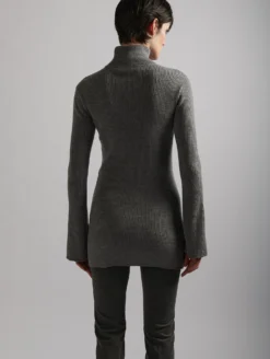 Tunique à Col Roulé En Laine Mérinos Gris -barbarabui Soldes Magasin E4210MXH 19 3 73488f51 7c96 4849 8da6 de1c283b6dd7