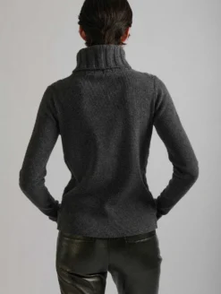 Pull à Col Roulé En Maille Cachemire Torsadée Gris -barbarabui Soldes Magasin E4220WXA 29 3 2a787946 9f26 4f0d 953d 80e8e25267de