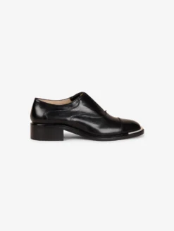 Derbies En Cuir Noir