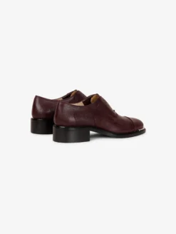 Derbies En Cuir Bordeaux -barbarabui Soldes Magasin E5120CME 33 image 3 f98f7815 4849 4100 90d0 3f2b81b354eb