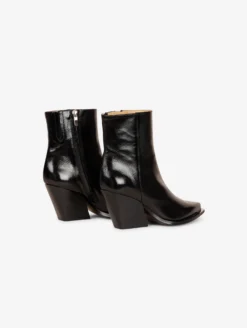 Boots En Cuir Verni Noir -barbarabui Soldes Magasin E5167NBC 10 image 3 06e3ad0b 4635 407f 8760 e4e49a0cd612