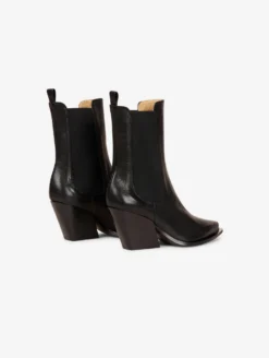 Boots élastiqués En Cuir Noir -barbarabui Soldes Magasin E5169CME 10 image 3 d7af49f6 6f60 4a44 9302 3f3316c5db9a
