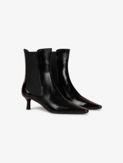 Boots élastiqués En Cuir Verni Noir -barbarabui Soldes Magasin E5312NBC 10 image 2 2ee4f49b 4852 4035 8e29 c83281f8ef51