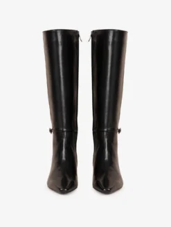 Bottes à Bride Cheville En Cuir Noir -barbarabui Soldes Magasin E5322NTB 10 image 4 93742d56 cdc8 499d 92f5 a26040c4212f