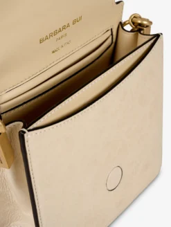 Sac "Love Me" En Cuir Verni Ivoire -barbarabui Soldes Magasin E6640NBC 21 image 04 5538c459 8067 4fb6 8551 81167c48ecf9