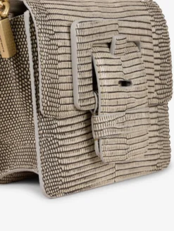 Sac "Love Me" En Cuir Gaufré Ivoire Patiné Noir -barbarabui Soldes Magasin E6643SLE 2139 image 03 27dbcd3d 27e2 4f38 9f36 9715bcc8d39d