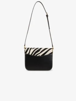 Sac "Touch Me" En Cuir Noir Et Pony Zèbre -barbarabui Soldes Magasin E6665POGE 1110 image 02 efab1f5f 79e7 422f 913f 51e9c8655163