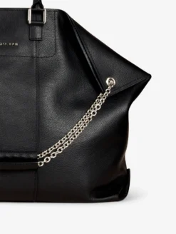 Cabas "big Chamallow" En Cuir Grainé Noir -barbarabui Soldes Magasin E6771VGE 10 image 03 34f863b9 161e 4d21 9011 4c5076f5d34f