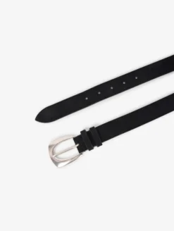 Ceinture Moyenne En Daim Noir -barbarabui Soldes Magasin E6916NAB 10 image 2