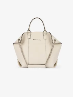 Sac "Chamallow" En Cuir Ivoire