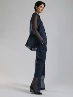 Veste En Organza De Soie Marine -barbarabui Soldes Magasin F7224FCE 55 0700 eacaf563 6364 44f1 b93d c60d9722fc22