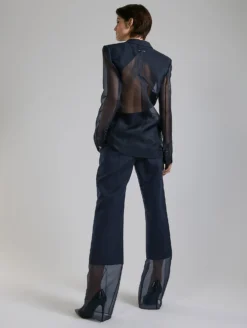 Veste En Organza De Soie Marine -barbarabui Soldes Magasin F7224FCE 55 0751 81bdba21 13b4 4a3f 9b2e 466eb6dc15e5