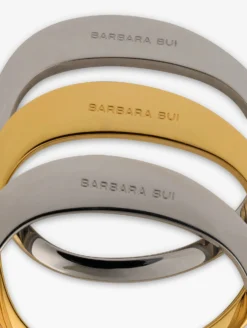 Bracelets Jonc En Métal Argentés Et Dorés -barbarabui Soldes Magasin F9111MET 6081 02