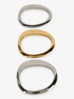 Bracelets Jonc En Métal Argentés Et Dorés -barbarabui Soldes Magasin F9111MET 6081 03