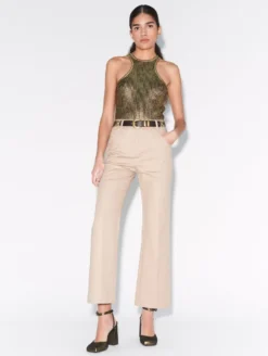 Ceinture Western En Cuir Marron -barbarabui Soldes Magasin a1630zha 08 image